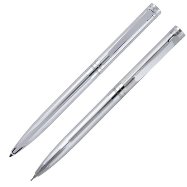 Logo trade corporate gifts picture of: Writing set ballpoint pen & pencil RENEE Pierre Cardin